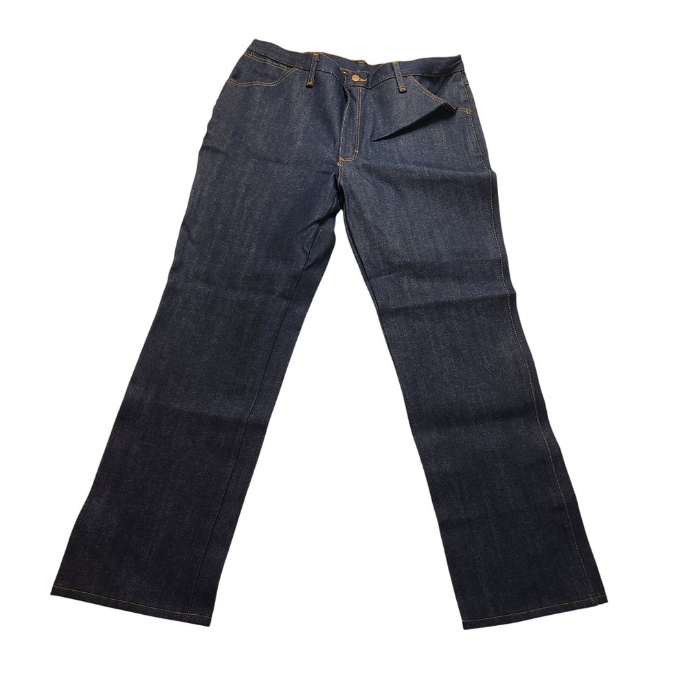 Red Kap Denim Jeans Men's 38x34  Workwear Five Pocket Straight Leg Prewashed NEW